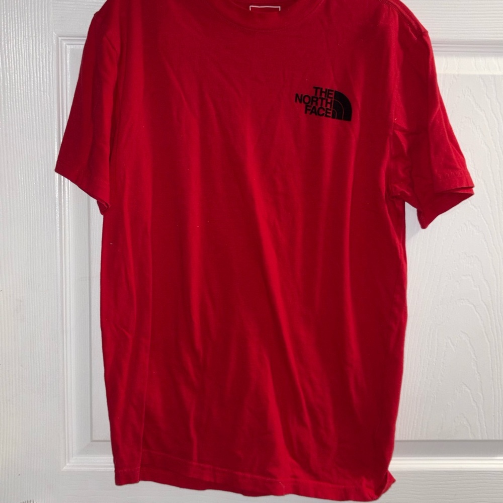 The North Face Men's Red T-Shirt